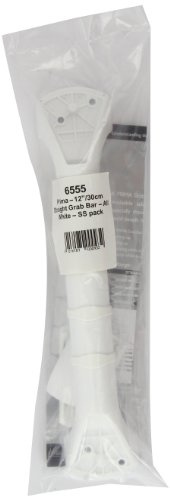 Gordon Ellis Prima Straight Grab Bar 12-inch White
