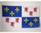 BANDIERA PICCARDIA 150x90cm - BANDIERA PICARDIE IN FRANCIA 90 x 150 cm - AZ FLAG
