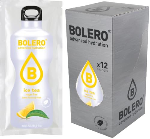 Bolero Drinks Ice Tea Lemon 24 X 8G , 12 Stück (2Er Pack)