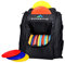FITactic Luxus-Frisbee-Disc-Golftasche, Rucksack (Kapazität: 25–30 Scheiben, schwarz)