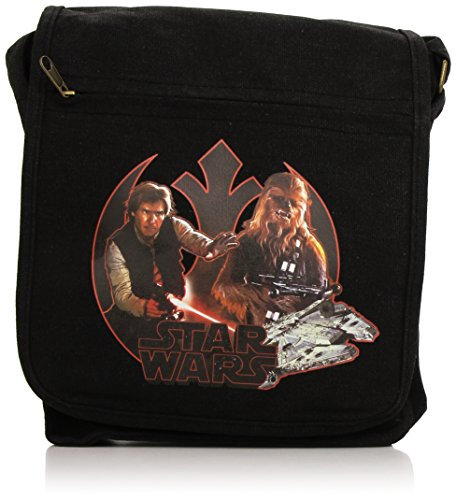 Star Wars Small Size Shoulder Tasche / Messenger Bag: Han Solo und Chewbacca