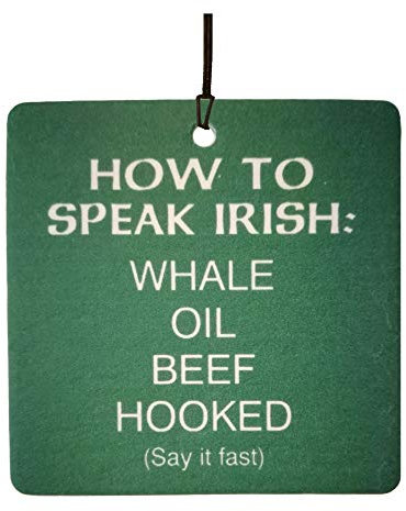 Auto-Lufterfrischer „How To Speak Irish“