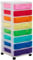 Really Useful Box Boxenturm, 8 x 9 Rainbow, mit Rollen