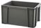 SUNDIS Master Box, bac de rangement 17L en plastique recyclé, robuste et renforcé, parois droites, superposable et combinable, idéal pour l’atelier, le bricolage ou le transport