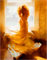 Wu, Zhaoming - Touching The Sky - Kunstdruck Artprint Akt Gemälde Erotik Frau - Grösse 70x90 cm
