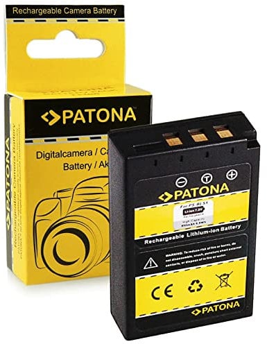 PATONA Battery PS-BLS1 compatible with Olympus DSLR-E400 DSLR-E450 DSLR-E620 E-P1 E-P2 E-PL1 E-PM1