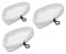 Microfibre Washable Cloth Pads to fit Vax Steam Mops (Pack of 3)