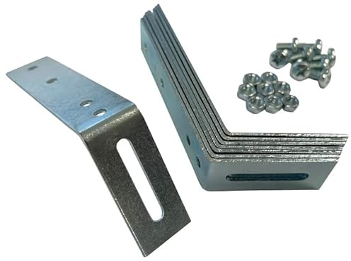Kit de pattes de fixation S-lon Argenté (2.0 mm (pour zinc) > 1 versant)