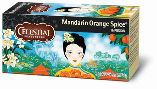 Celestial Seasonings Mandarin Orange Spice Herbal Tea 47 g