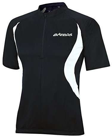 Airtracks Herren Fahrradtrikot Kurzarm Team - Radtrikot - Jersey - Fahrradshirt Kurzarm - Radshirt - Bikeshirt MTB - Atmungsaktiv - UV Schutz - Schnelltrocknend - Reißverschluss - Reflektoren