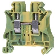 Schutzleiterklemme 0,2-10qmm gn-ge UT 6-PE,Elektroinstallation,Phoenix Contact,UT 6-PE,4017918960414
