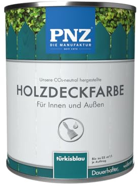 PNZ Holzdeckfarbe, Gebinde:0.75L, Farbe:türkisblau