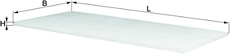 MAHLE LAP 4 Innenraumfilter Partikelfilter u.a. passend für MERCEDES