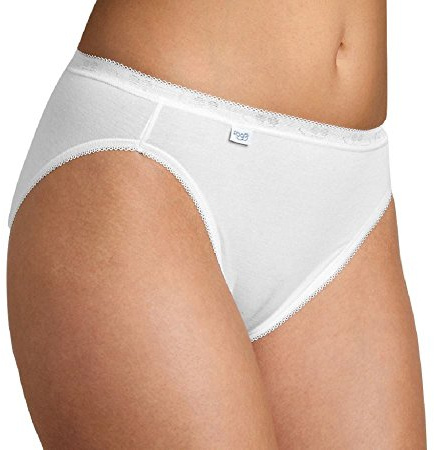 Sloggi Womens Basic+ Cotton Rich Tai Brief Black, White or Skin