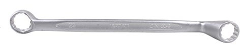 Cofan Llave de estrella doble acodada | Llave de doble boca con soporte | Medidas de la llave 27-29 mm