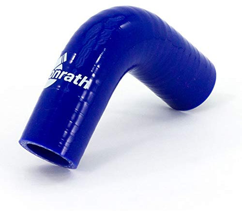 Bonrath Durite Silicone coudée 90 degré - Longueur: 50mm - Ø13mm, Blue