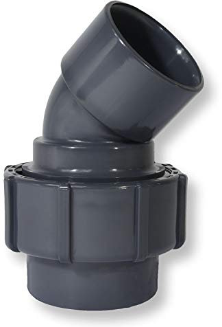 IBG® FlexFit® Übergangswinkel 45° Winkel Klemm - Klebemuffe