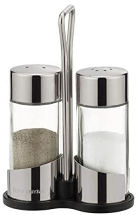 Tescoma Salz- und Pfefferstreuer Set, aus Glas und Edelstahl