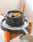 BBHW Manual Wet Soybean Stone Grinder Mill, Classic Granite Stone Grain Mill, Nutmeg Food Paste Mill Machine, Handmade Grinding Stone Mill (Size : 20 x 30 cm (7 7/8 x 11 3/4))