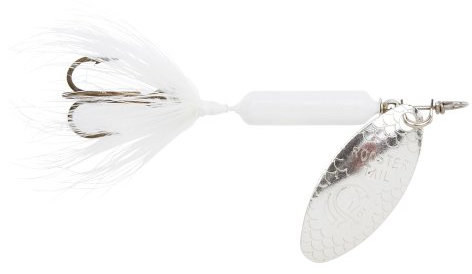 Yakima Bait Wordens Original Rooster Tail Spinnköder, Schnee, 0,6 l