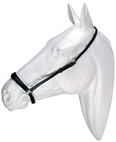 Reithalfter Hannover hannoveranisches Reithalfter Leder schwarz Gr. Pony