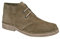 Roamers Herren Wildleder Wüsten Schuhe ohne Futter (42 EU) (Khaki)