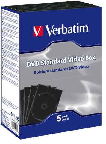 Verbatim DVD Video Tall Box 5er Pack (Leerbox) CD-Rohlinge