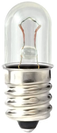 Eiko - 46 Mini Indicator Lamp - 6.3 Volt - 0.25 Amp - T3.25 Bulb - Miniature Screw Base - 10 Pack