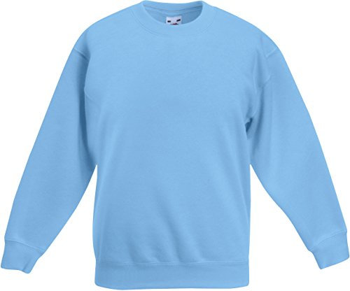 Kids Set-In Sweatshirt 152 (12-13),Sky Blue