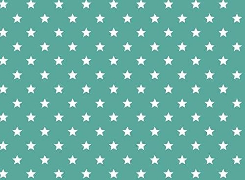 Alkor Sticky Back Plastic (self adhesive vinyl film) Liberty Turquoise 45cm x 2m 380-0110