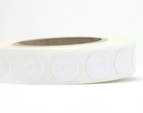 NFC Tag Sticker 22 mm, 180 Byte, kompatibel mit allen nfc-fähigen Smartphones, 100 Stück in weiß, optimal für Geräte-/ Profilsteuerung (Wlan, Bluetooth, SMS, Telefonanruf per NFC)