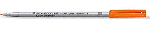 Staedtler 312-4 Feinschreiber Universalstift Lumocolor non-permanent, B, orange
