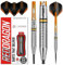 RED DRAGON Amberjack Series Steel Profi Dartpfeile Steeldarts Set mit Flights und Schäfte