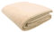 ZOLLNER Kuscheldecke flauschig in 220x240 cm - weiche und langlebige Sofadecke in beige - waschbar bis 40°C - Mischgewebe - mit elegantem Einfassband - Hotelqualität - Oeko Tex® Zertifiziert