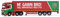 Corgi cc15812 Mercedes-Benz Actros (MP4) Vorhang Seite Trailer mcgawn Transport Modell