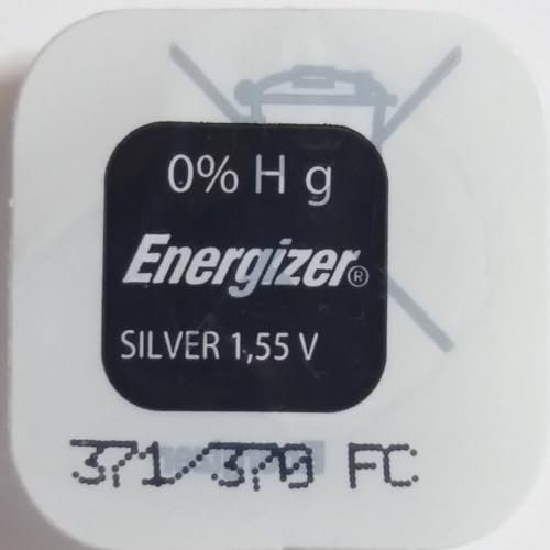 ENERGIZER 371/370 LOT DE 1 PILE SILVER OXIDE 1,5V