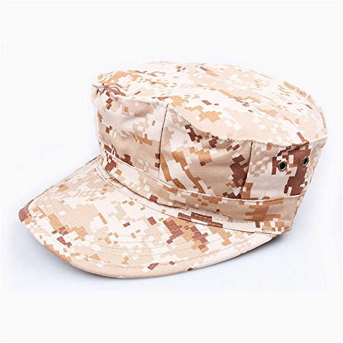 Noga Simplicity Outdoor Sun Hat Militär Armee Hat woodland camo Outdoor Tactical achteckig Cap für Angeln Wandern desert camouflage