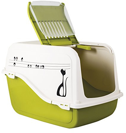 Croci C6020213 Katzentoilette Morgana Graphics, 57 x 39 x 38 cm