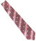 Herren Seidenkrawatte Rosa Braun