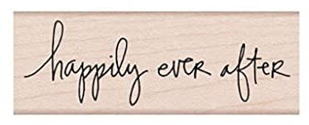 Hero Arts Happily Ever After Woodblock Stempel