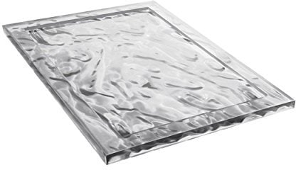 Kartell Plateau Kartell Dune, Cristal, Grand