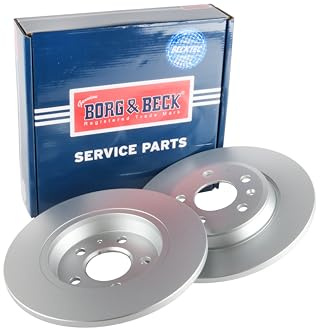 Borg & Beck BRAKE DISC PAIR Audi A4 / A5 07-