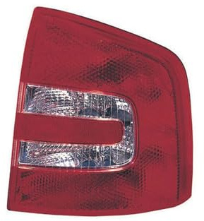 Alkar 2242521 Heckleuchte, rechts Ergänzungsartikel | Kompatibel mit: SKODA OCTAVIA II Combi