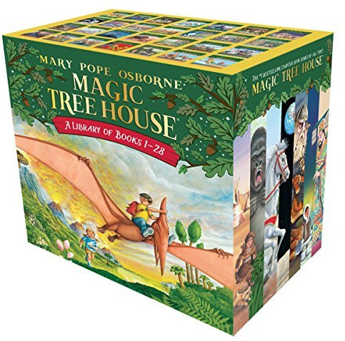 The Magic Tree House Library( Books 1-28)[BOXED-MTH LIB BKS 1-28][Boxed Set]