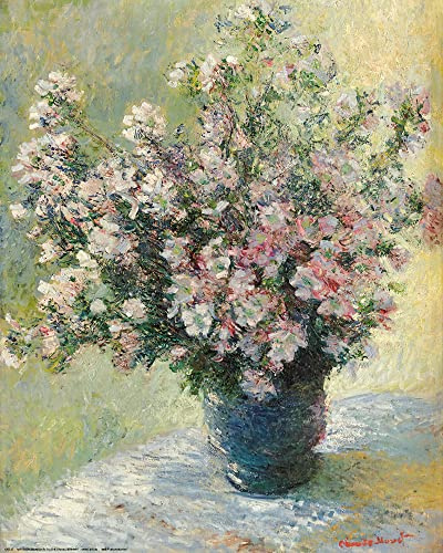 1art1 Claude Monet Poster Blumenstrauß aus Malven, 1881 Kunstdruck Bild 50x40 cm