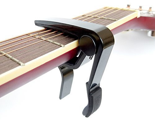 6 string & 12 corde), capotasto per chitarra acustica e elettrica, capo anche per ukulele, Banjo, Basso, mandolino, MA-10-A