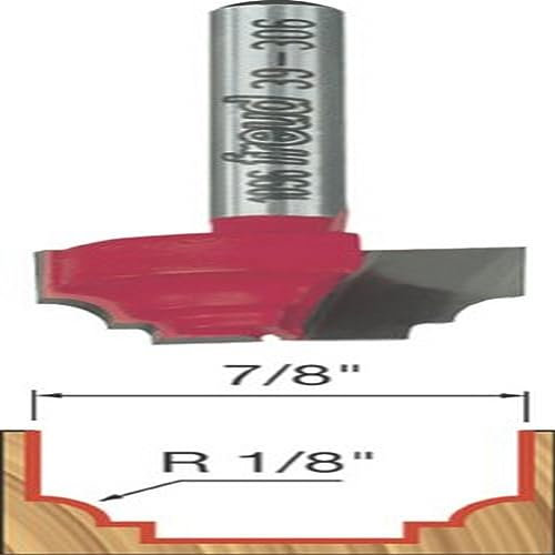 Freud 39-306 7/8-Inch Diameter Classical Beading Groove Router Bit with 1/4-Inch Shank by Freud