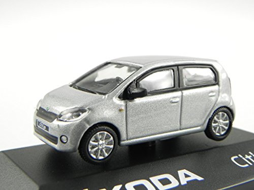 Skoda Citigo 5-Türer Brill. Silber Modellauto 171ABD-999-013 Abrex1:72