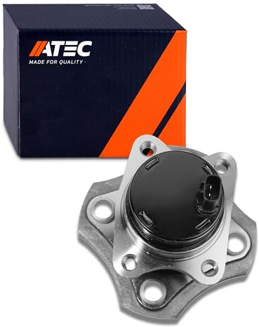ATEC Germany 1x Radnabe hinten Radlagersatz mit ABS-Sensor, Kompatibel mit TOYOTA YARIS (_P1_),YARIS VERSO (_P2_)
