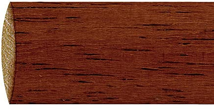 Barra Madera Lisa 2,1 Metros x 20 mm. Nogal